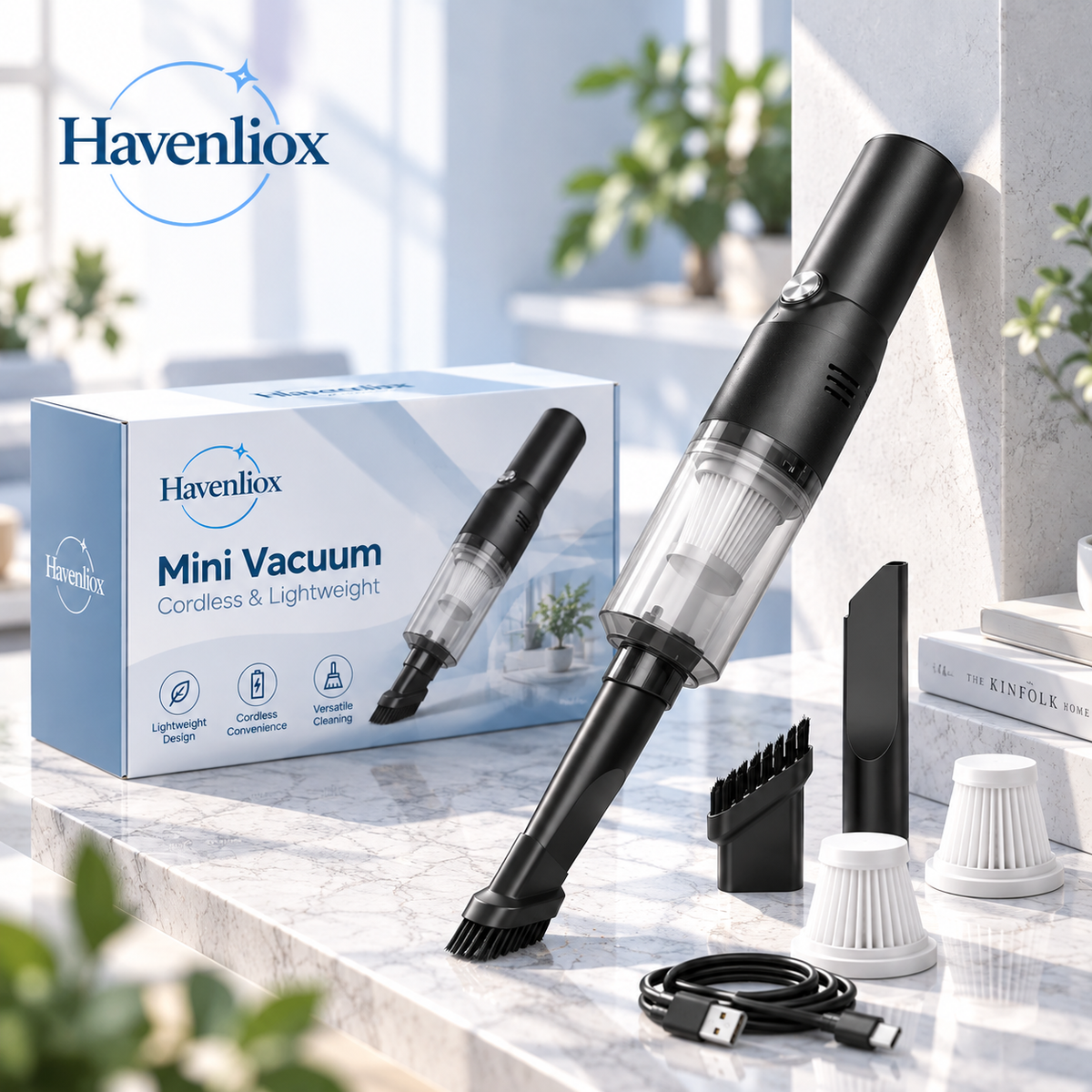 Havenliox® QuickClean Mini Vacuum