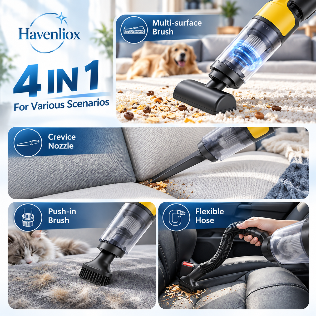 Havenliox® EasySweep Portable Vacuum