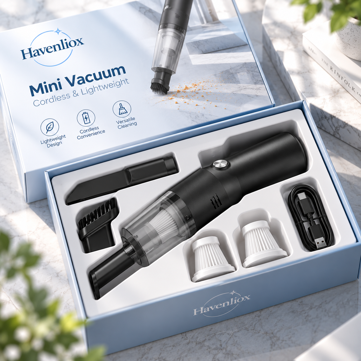 Havenliox® QuickClean Mini Vacuum