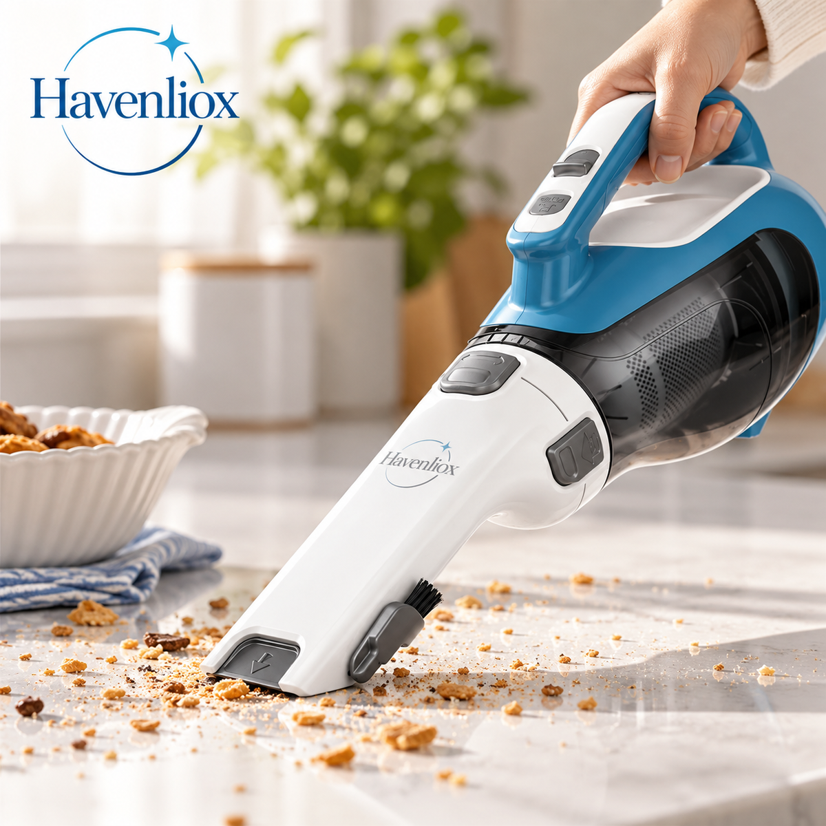 Havenliox® FlexReach Cordless Handheld Vacuum