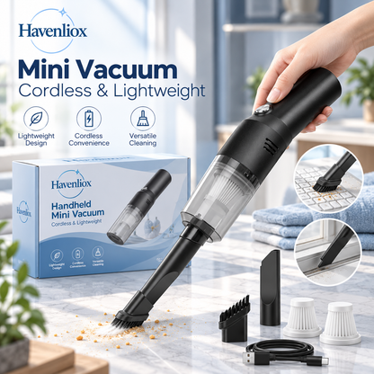 Havenliox® QuickClean Mini Vacuum