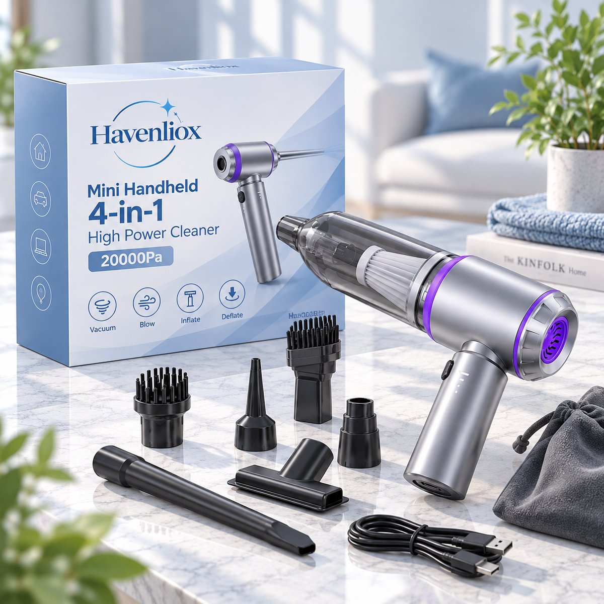 Havenliox® Handheld Vacuum & Blower