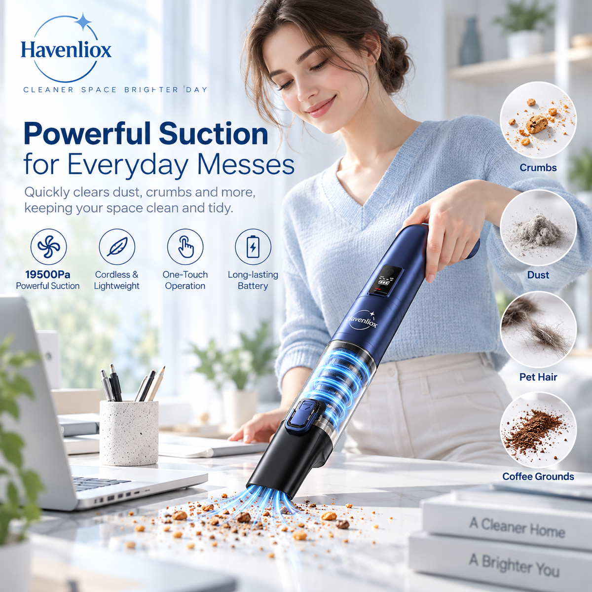 Havenliox® 4-in-1 Cordless Handheld Vacuum