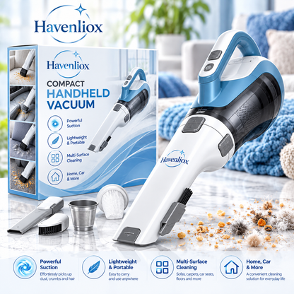 Havenliox® FlexReach Cordless Handheld Vacuum